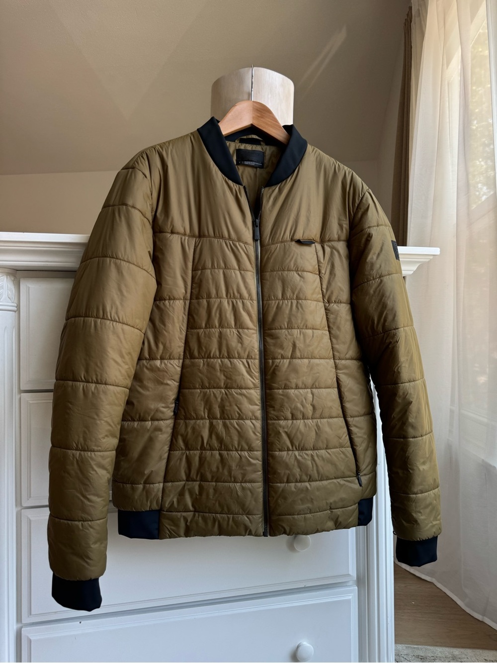 Alchemy Equipment Primaloft Eco Bomber Jacket Olive Green Men’s L